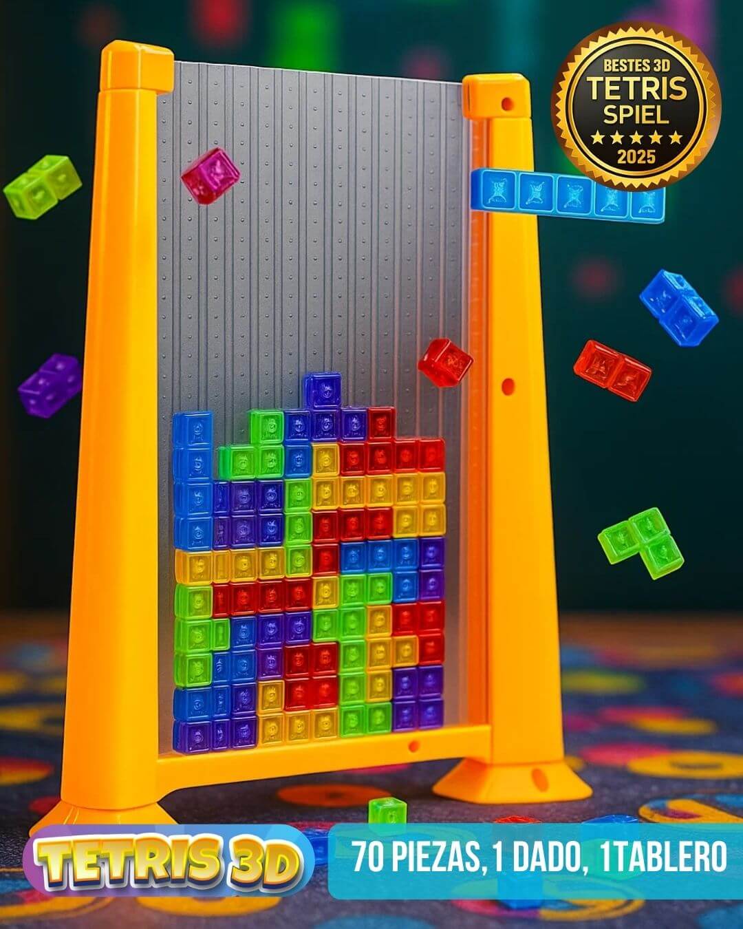 ®Tetris 3D Análogo (70 Piezas)