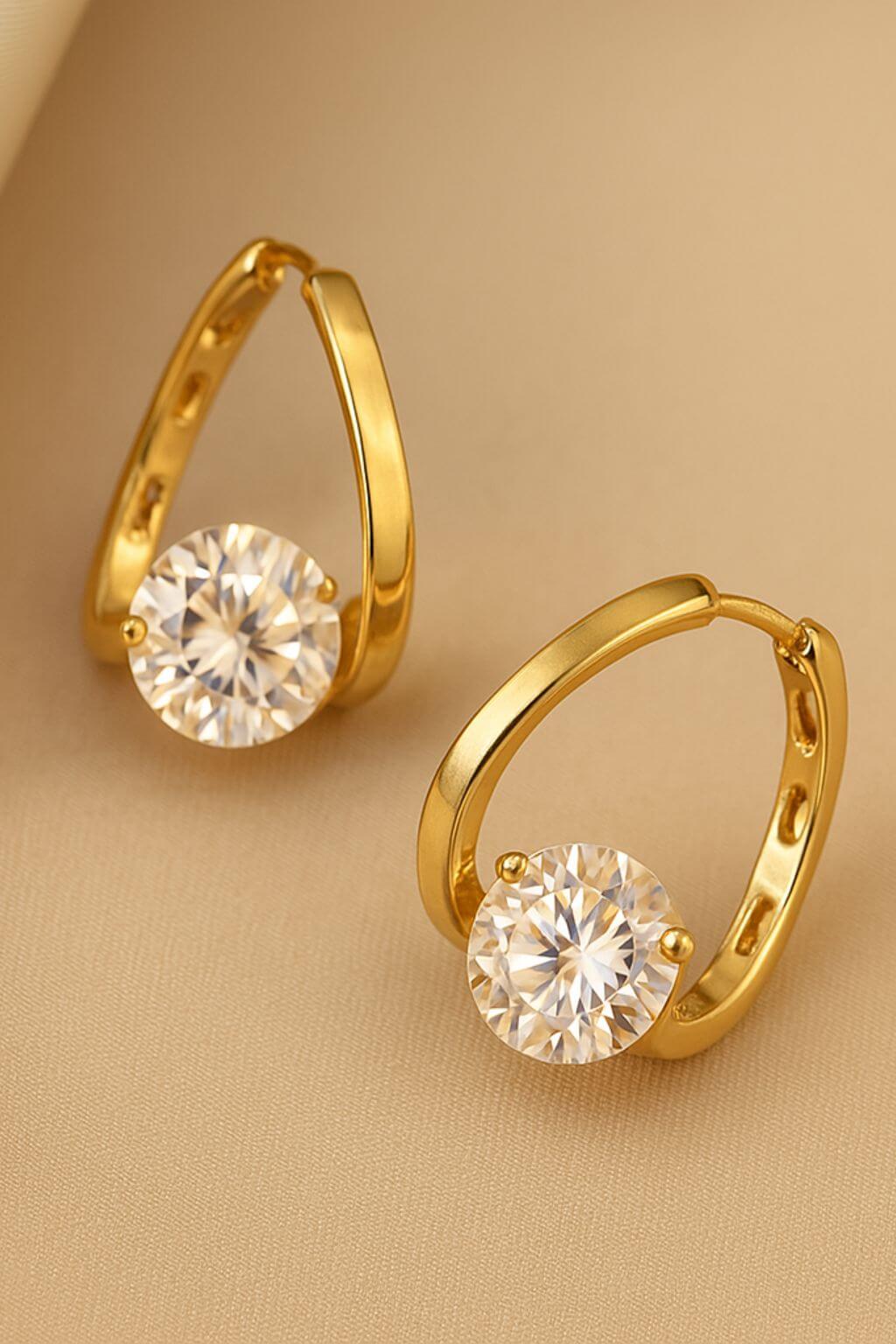 Pendientes Diamond | Baño de Oro