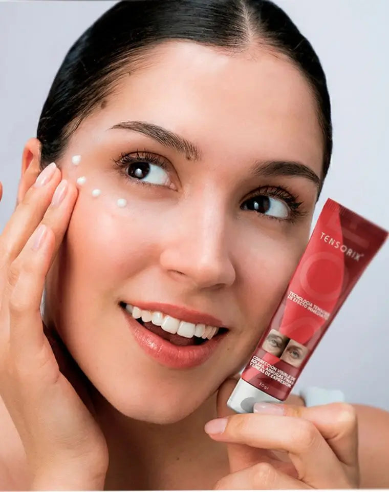 Tensorix® Apariencia de bolsas menos marcada desde la primera aplicación