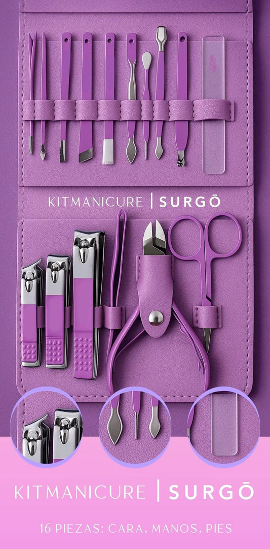 Kit Manicure 16 Piezas