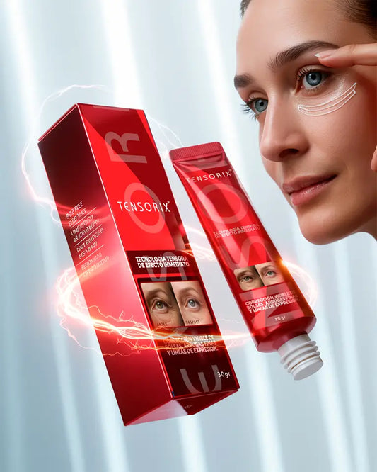 Tensorix® Apariencia de bolsas menos marcada desde la primera aplicación